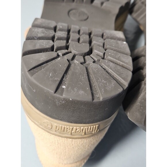 Vintage Timberland Low Cut 67024- Early 2000 Desert Brown Canvas Shoes SZ 11 EUC - Picture 8 of 11